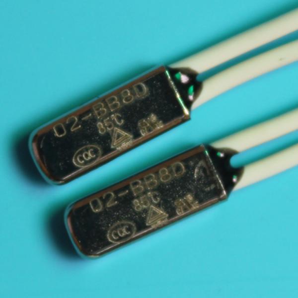 TB02 small size electrical motor thermal protector  temperature contorl 250V/5A 40--180C