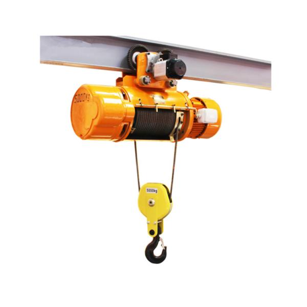 Le type câble métallique de CD de fil électrique de 5000Kg lève le câble de 100m