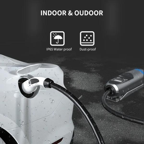 Type 2 GB/T Plug Smart Home Portable EV Charger 16/32 Ампер 3,5 кВт 7 кВт