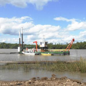 Customizable Diesel Dredgers With Cummins Engine For Efficiency Dredging Project