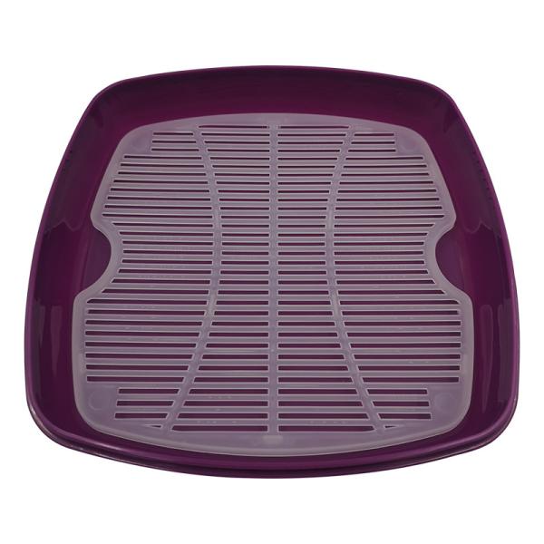 1-Tier Plastic Square Microwave Steamer for Vegetables and Rice Party-Friendly Design