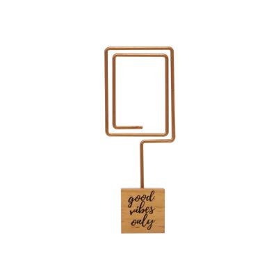 Creative Memo Clips Photo Holders Note Paper Clip Holder For Coffee Shops
