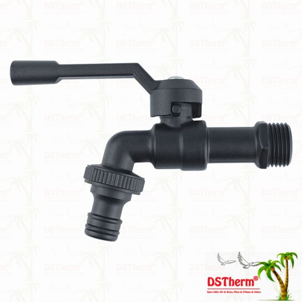 Heavy Duty Classic Aluminum Handle Bibcocks Spigot Valve Water Tap 1/2