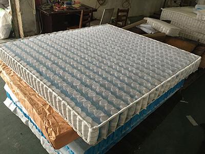 Rugged Mattress Pocket Spring Unit with High and Low Bag and Mesh Fabric