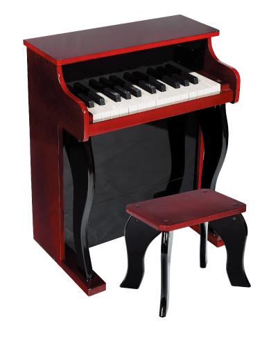 25 Key NEW Solidwood Upright Toy wooden piano Kid toy mini piano US25