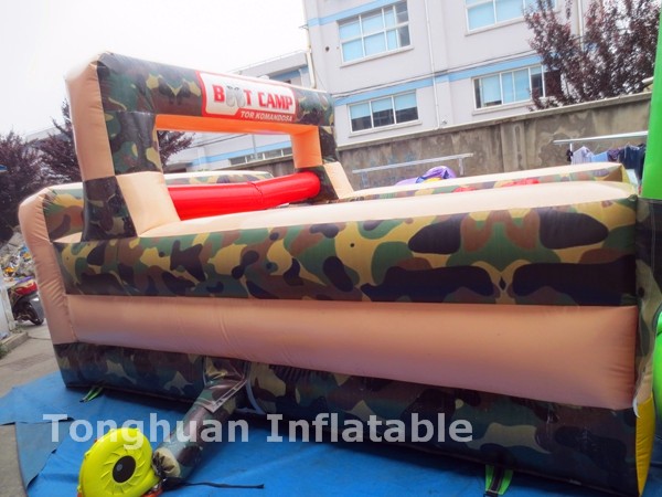 Custom Land Inflatable Obstacle Course Multi Style Challenge Run Equipment for Parks Schools Corporate Events Outdoor Activities and Rental Operations