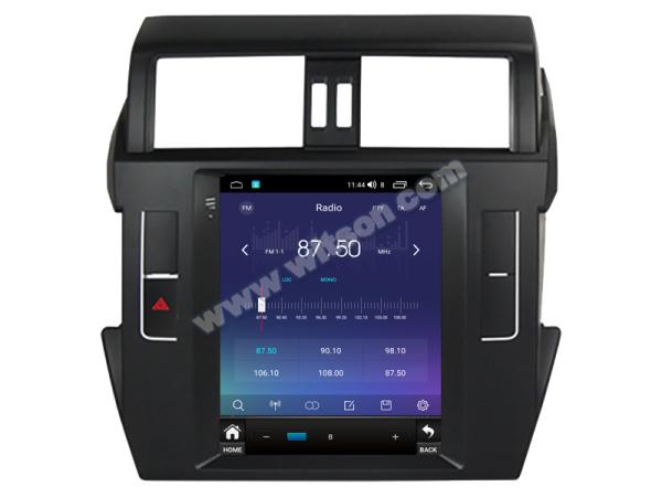9.7'' Tesla Vertical Screen For Toyota Land Cruiser Prado 2014-2017 Android Car Multimedia Player