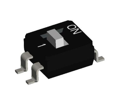 Tipo interruptor de DIA2F01 DIH2F01 2PST IC de MERGULHO com contatos gêmeos