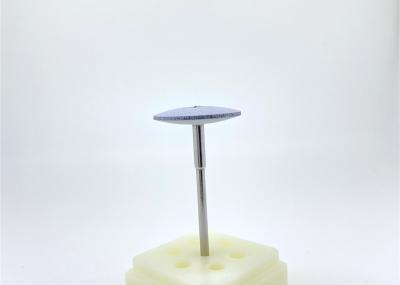 Rodas de lustro de prata dentais da borracha de silicone de Diamond Grinding Stones Knife Edge