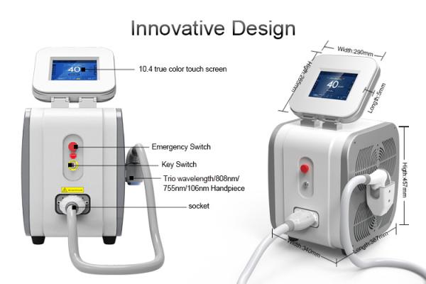 hospital 808 painless Diode Laser Hair Removal Machine