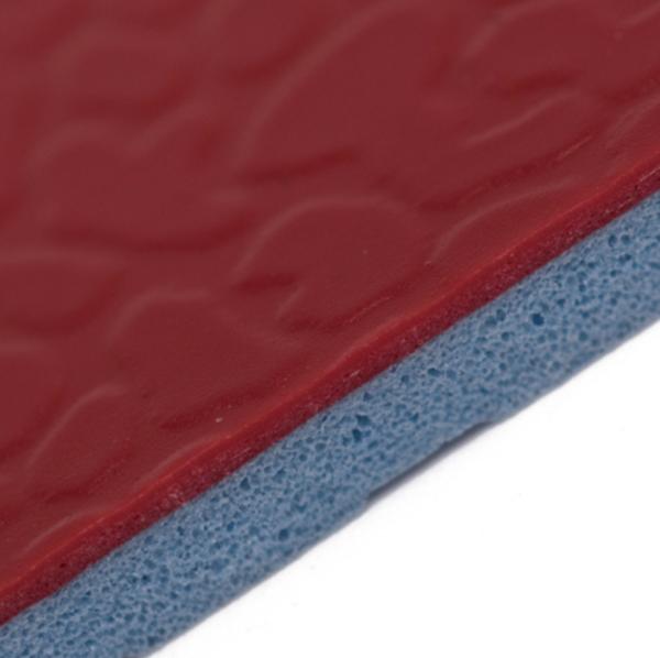 Synthetic  Elastic PVC Sports Flooring Stone Effect Easy Installation Non Methanal
