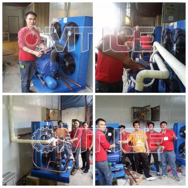 6Ton 20CBM Modular Freezer Room Air Cooled Customizable Keeping Fresh