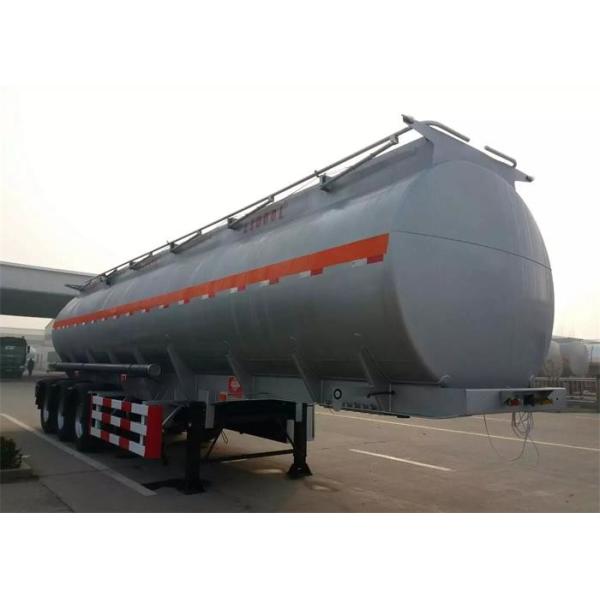 Large Capacity Diesel Semi Trailer Truck / Fuel Tanker Truck 14100 * 2500 * 3780 mm