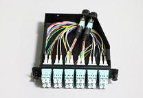 24 Core OM4 Fiber Optic Patch Cord For MPO Cassettes