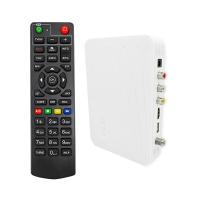 A multi língua Hdmi de USB PVR ajustou o T2 da tevê Hevc Dvb da caixa