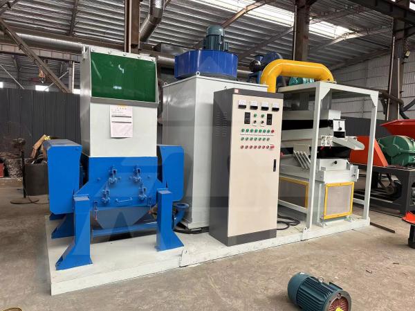 Copper Wire Waste Recycling Machine Copper Wire Separator Crushing Cable Copper Granulator