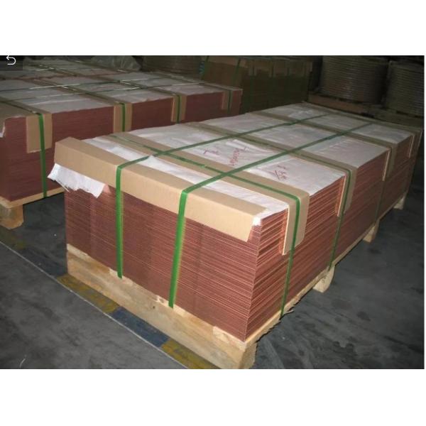 99.97% Copper Sheet Coil Plate High Stability Strong Wear Resistance