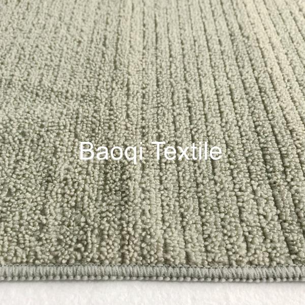 100% poly 240g Grey stripe kitchen towels,microfiber tea towels wipes,double side kitchen cleaning rags size 30*30cm