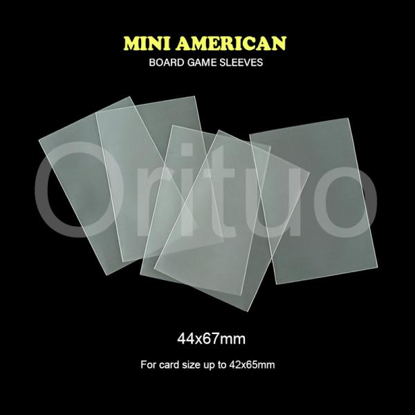 Capas de jogos de tabuleiro Cpp 44x67mm American Card mangas antirreflexo