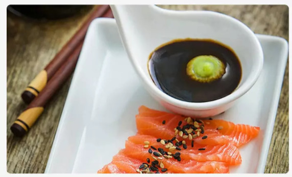 Свет соевого соуса - желтый порошок Wasabi с пакетом 1kg