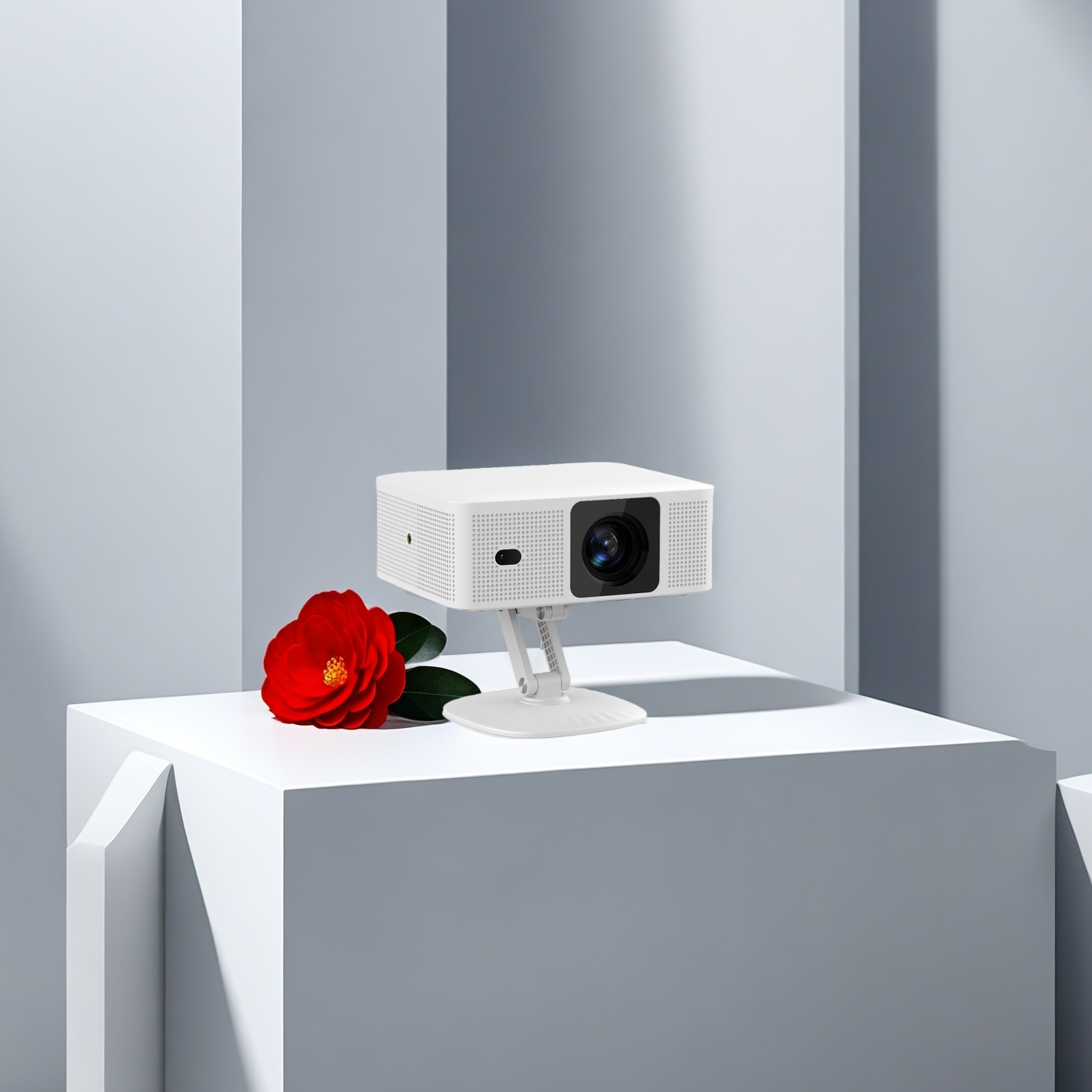 Mini Flip Projector with Upgradable to 1080P Compact Size and Versatile