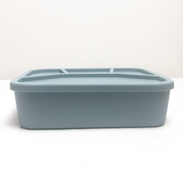 Kids Non Toxic Silicone Baby Feeding Set BPA Free Silicone Bento Box