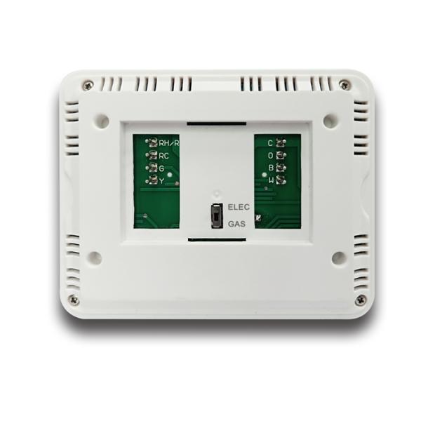 Digital HVAC Programmable Thermostat Electronic Room 24V LCD Battery Thermostat Offering Backlight Color White Blue Green and Temperature Control Ranges 44°F to 90°F 7°C to 32°C for Climate Solutions