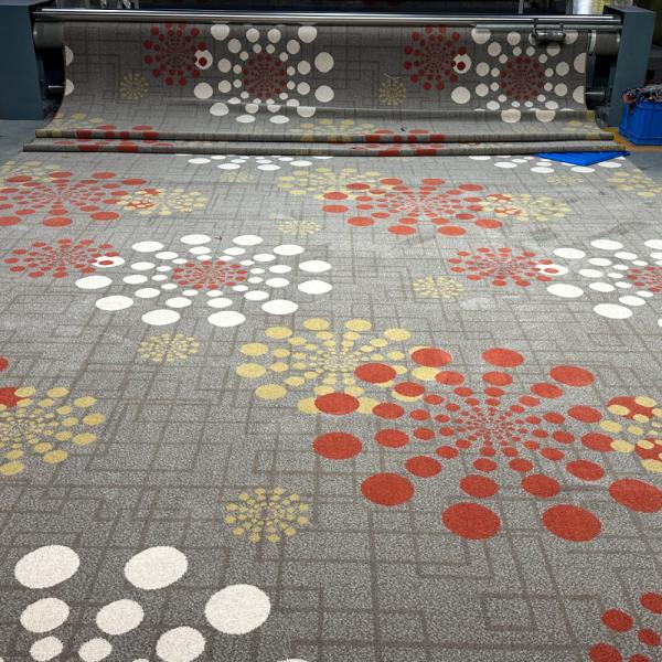 PRAYER Western Corridor Axminster Carpet in Rectangle Shape with Nylon Material and Long