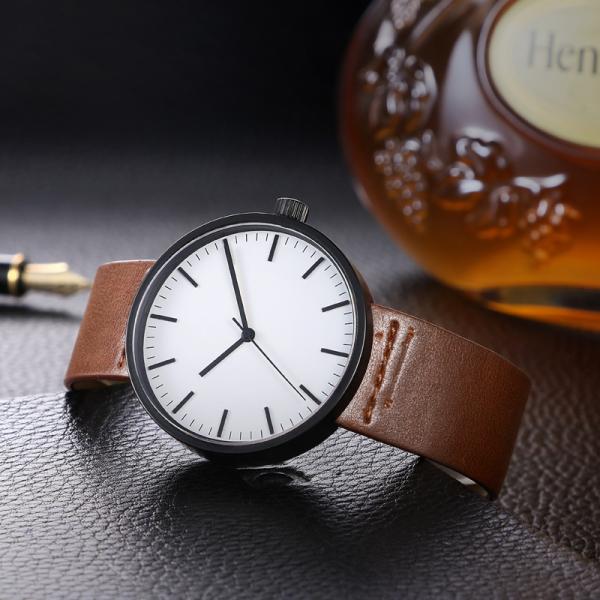 Высокая эффективность наручных часов кварца людей нержавеющей стали моды бренда ОЭМ