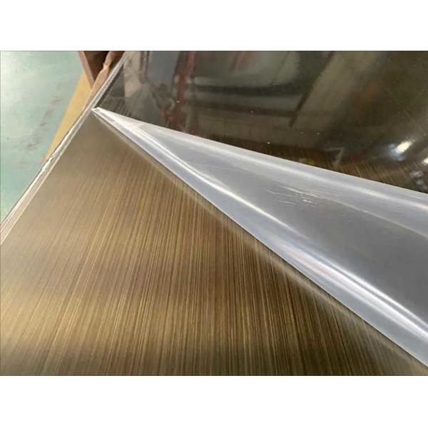 Color Brushed Stainless Steel Plate Cold Rolled
