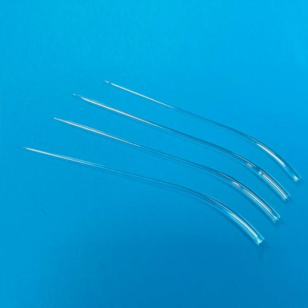 A dobra feito-à-medida afila o quartzo Rod For Medical Equipment de vidro