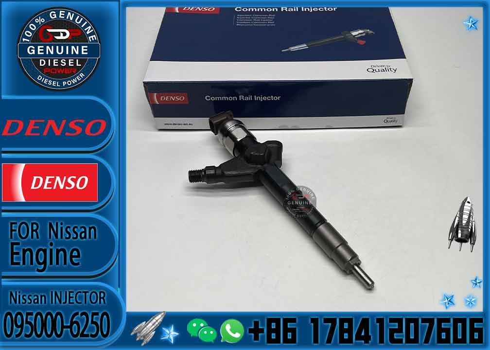 Хорошая цена Инжектор Common Rail 095000-625 095000-6250 095000-6251 095000-6252 095000-6253 Для Nissan YD25 2,5 д