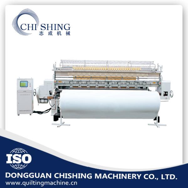 Three Needle Bar Computerized Quilting Machine 3.2 Meters Easy Operation For Mattress