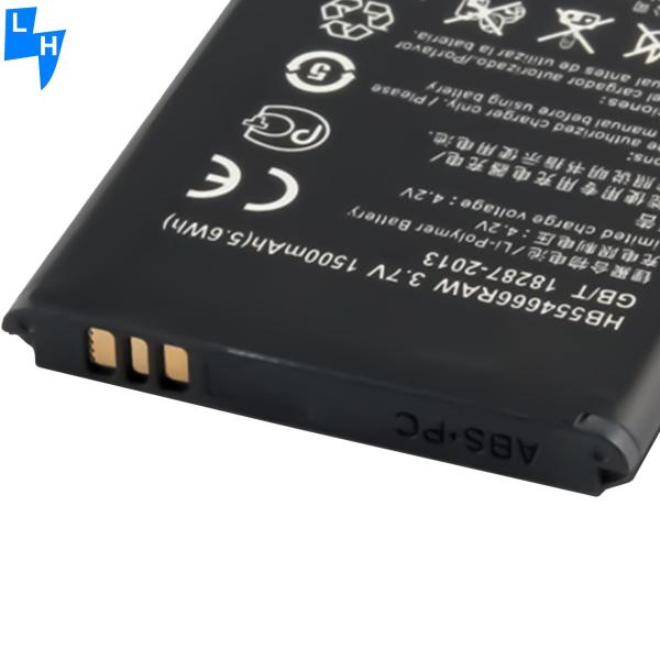 Batería original de 1500 mAh HB554666RAW para Huawei E5330 E5336 EC5373 EC5377 E5375 Recargable