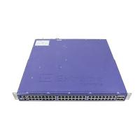 Le commutateur X460 PoE+ extrême de RJ45 48x consolent 10GE4 les ports de l'attache gauches 48
