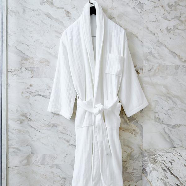 Luxury 100% Hotel Spa Collection Robe , Four Seasons Spa Robe For Home