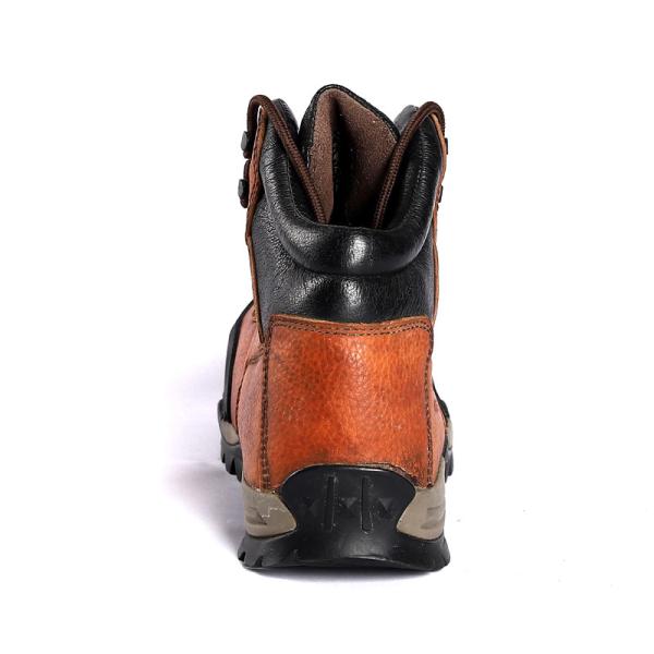 OEM Slip Resistant Rubber Sole Protection Woodland Industrial Work Boots Steel Toe Men'S