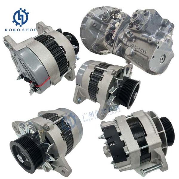 Parties de moteur de pelleteuse Doosan DH225 DH300 DX420 DX500 Alternateur solaire S200 S220 S250 S300 S330 24V 60A