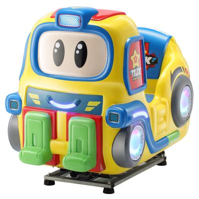 Máquina de plástico para brincar com crianças