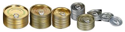 Metal Lid Easi Open Cover Tin Easy Open End EOE for Food Packaging