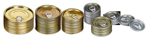 Metal Lid Easi Open Cover Tin Easy Open End EOE for Food Packaging