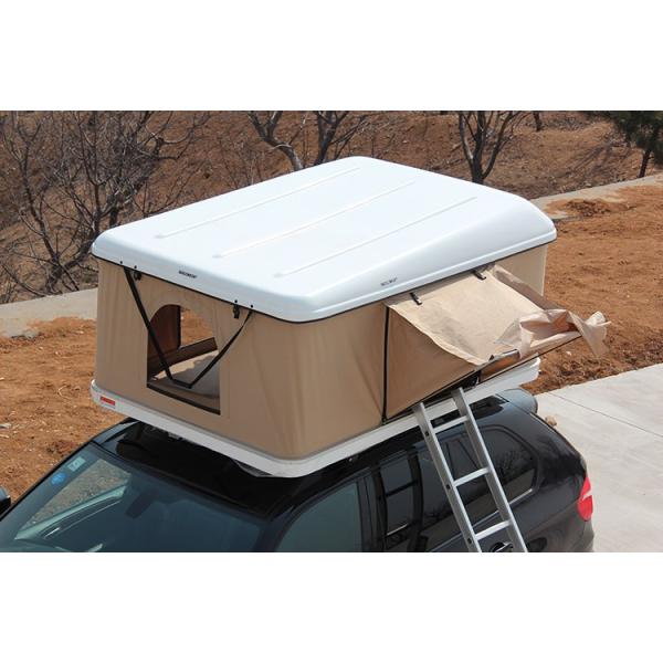Single Layer Sunsail Hard Shell Car Roof Top Tent for Outdoor Entertainment
