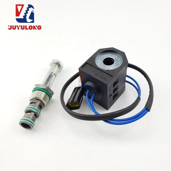JUYULONG Excavator Solenoid Valve Core SV08-30 for Monoblock Hydraulic Control Pump for HYUNDAI R210/220-7/9 Engineering Parts