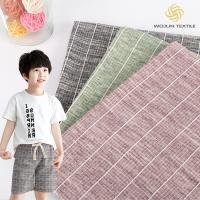Durability Glossy Sweatshirt Cotton T Shirt Fabric For Fashion Clothing Moisture Absorption