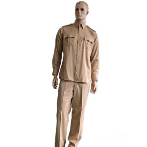 tactical Dress Simple And Elegant Classic Khaki Officer'S Dress Uniform Set Wool