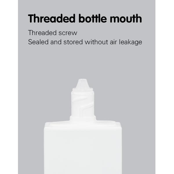 30ml / 50ml PE Cor e Logotipo Personalizados Forma Quadrada Creme Solar Creme para Mãos Loção Botelha UKL33D