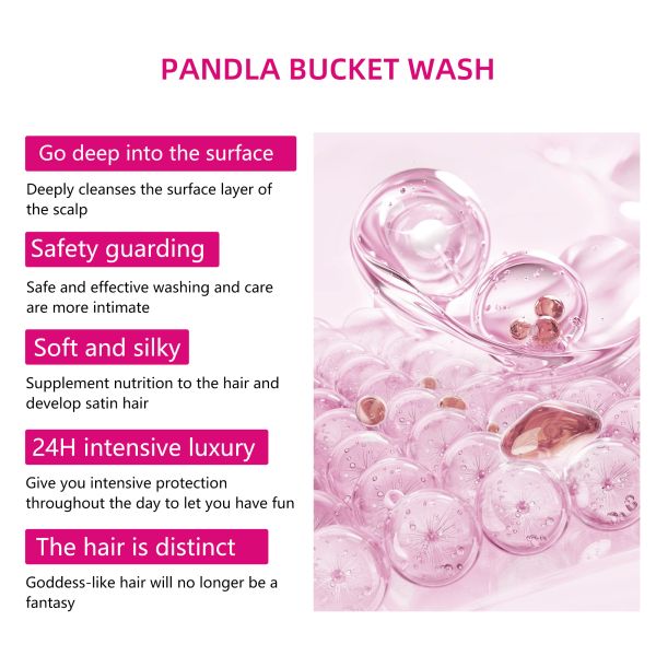 Shampoo Herbal Organique PanDla Salon 4500ml pour Soin des Cheveux