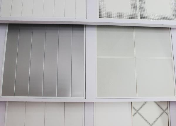 CNC Punching Fireproof Clip In Ceiling Tiles For building Deco ISO9001