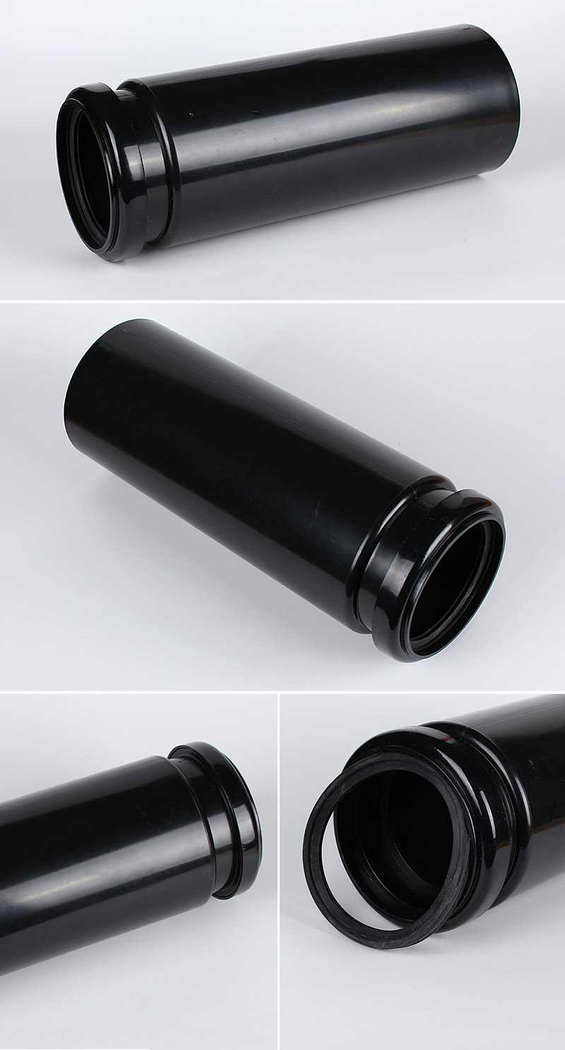 Hidden Water Tank Accessory, The Sewage Elbow Pipe Was Straightened And Then The D90 To 110 Pipe Was Changed For PVC Wall Drainage, And Then A 90 To 90 HPDE Pipe Was Used.