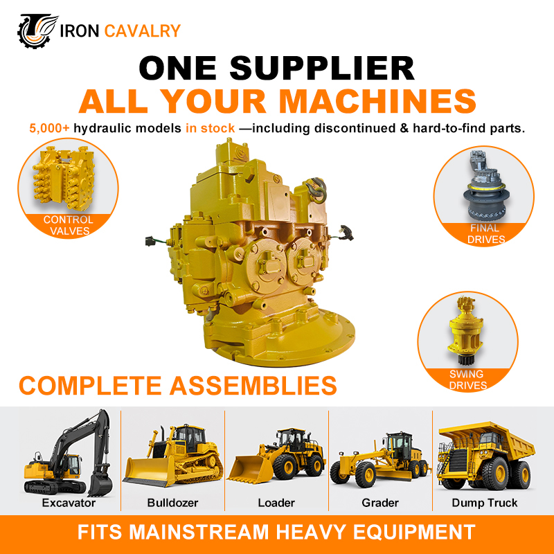 IRON CAVALRY 377-4950 377-4960 Main Hydraulic Pump 336E 336F Construction